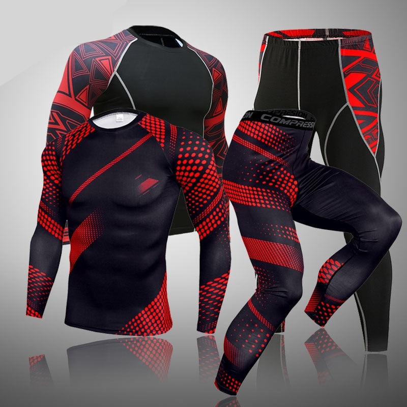 Long Sleeve Sports Suits For Men