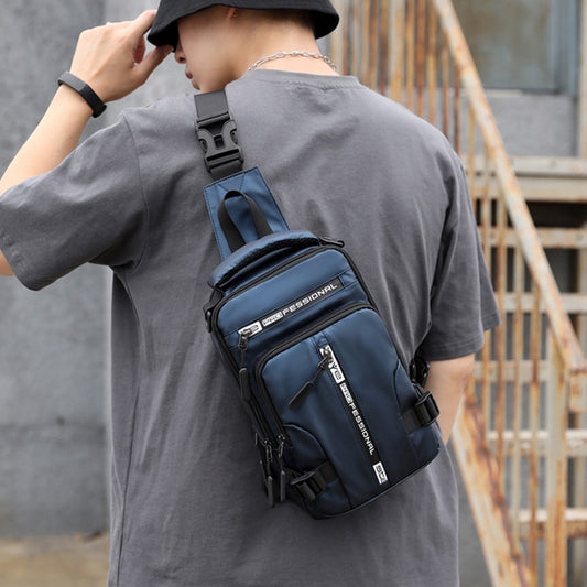 Nylon Backpack With USB Charging